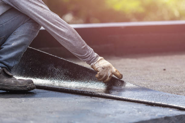 Professional Exterior Waterproofing technician working in Carol Stream, IL